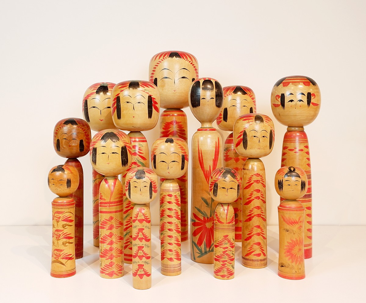 traditional kokeshi