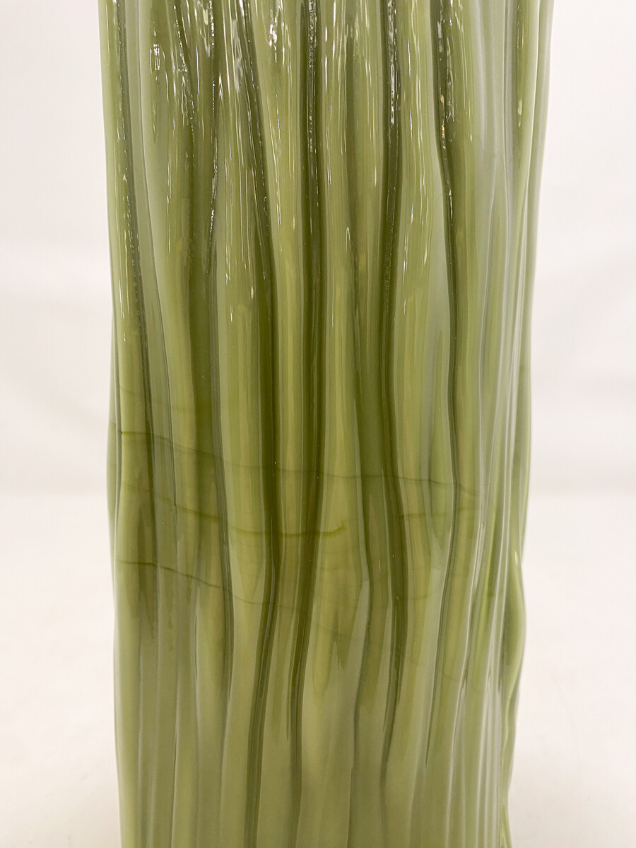 3 flower vases by Carlo Nason for AZ. Mazzega, Murano glass, 1960, Italy