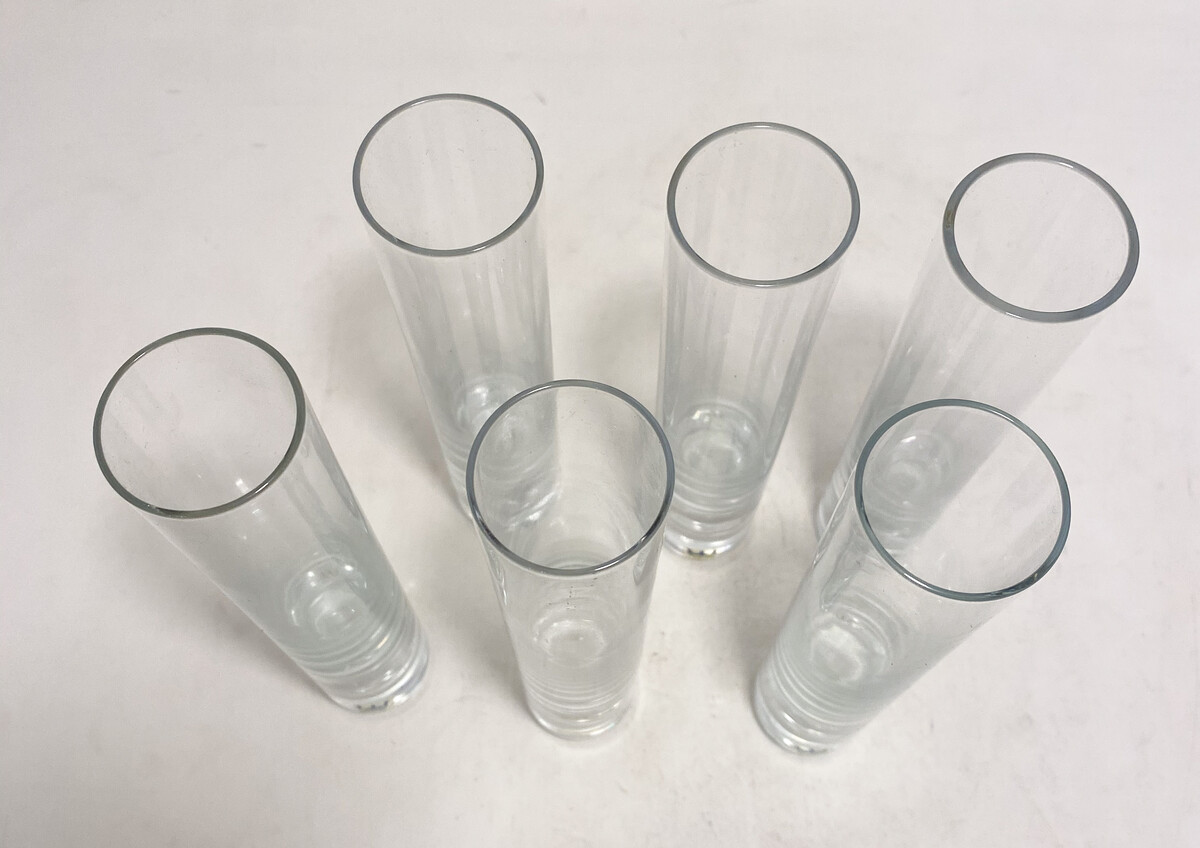 6-piece glass set Kosta Boda 