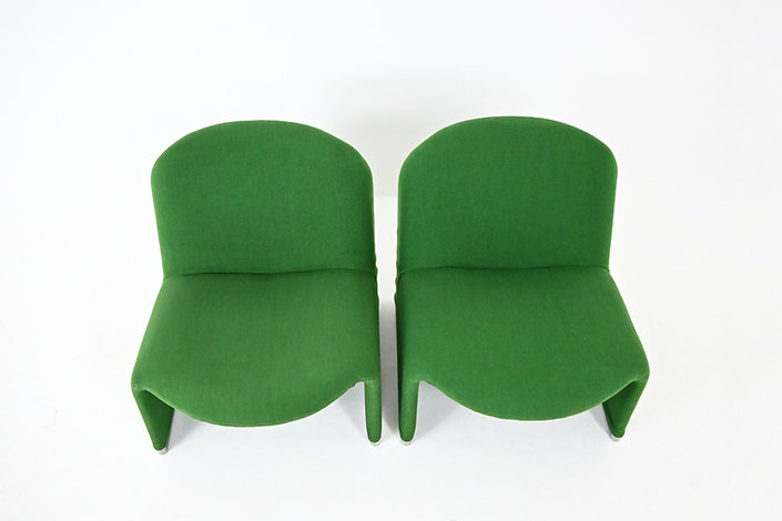 Alky Chairs by Giancarlo Piretti for Anonima Castelli, 1970s, set of 2