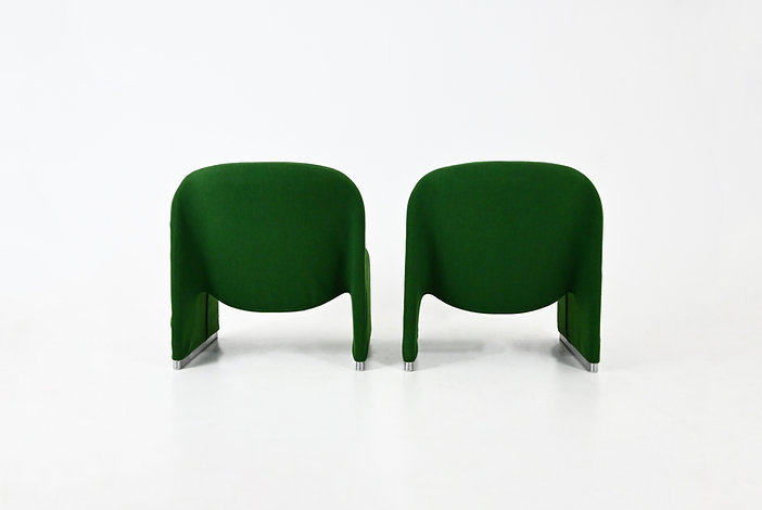 Alky Chairs by Giancarlo Piretti for Anonima Castelli, 1970s, set of 2