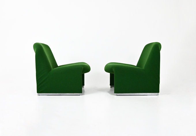 Alky Chairs by Giancarlo Piretti for Anonima Castelli, 1970s, set of 2