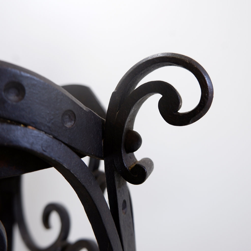 Art Nouveau Wrought iron candelabrum