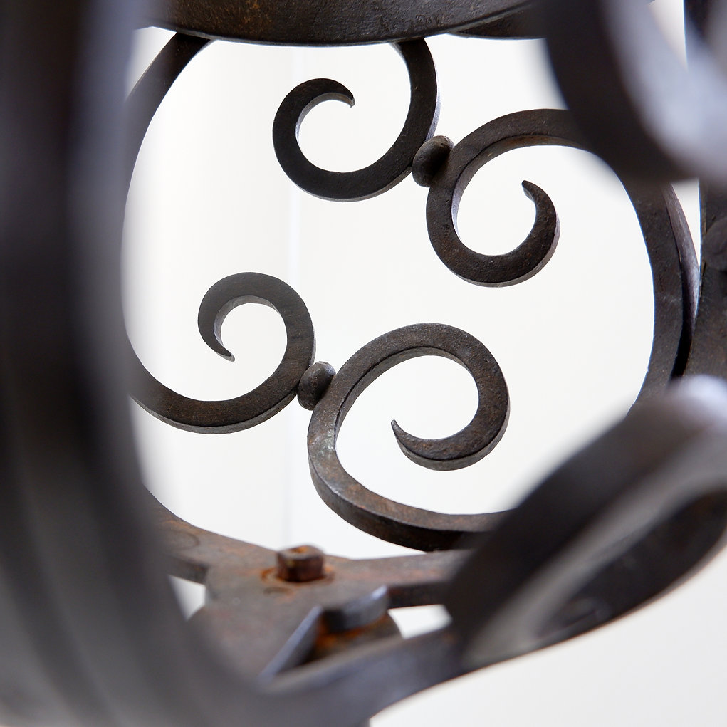 Art Nouveau Wrought iron candelabrum