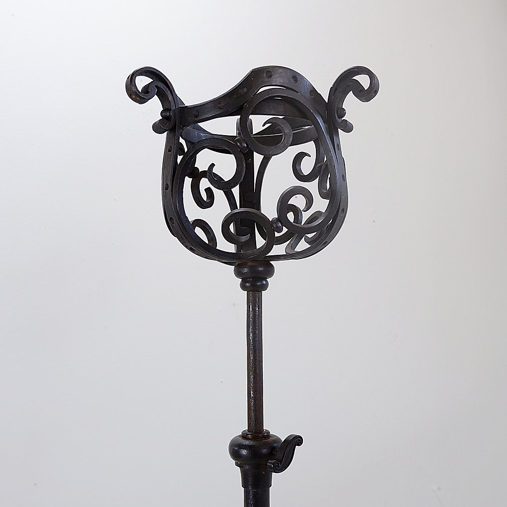 Art Nouveau Wrought iron candelabrum