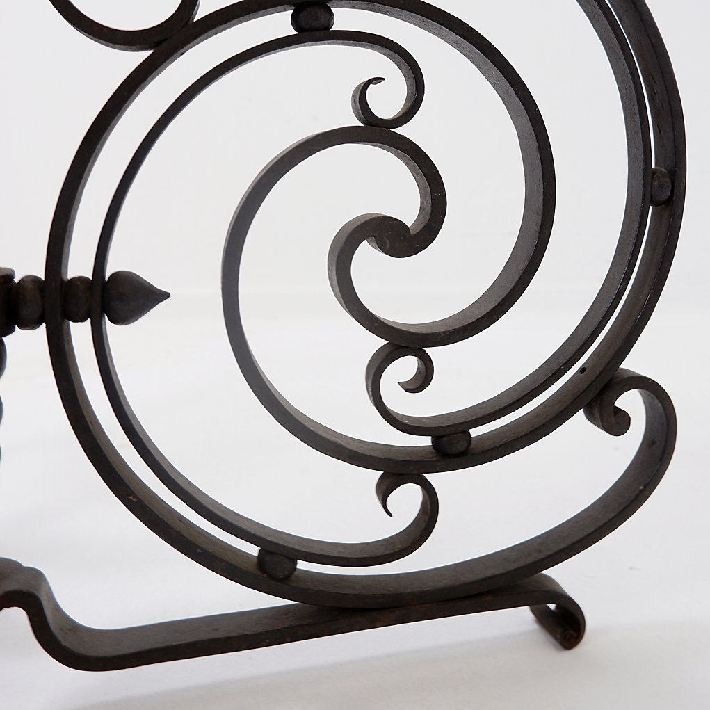 Art Nouveau Wrought iron candelabrum