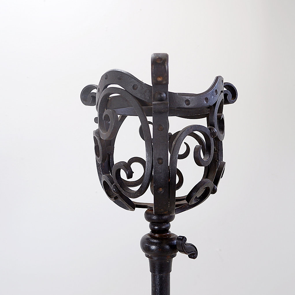 Art Nouveau Wrought iron candelabrum