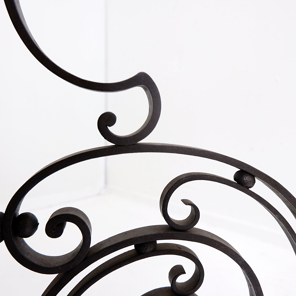 Art Nouveau Wrought iron candelabrum