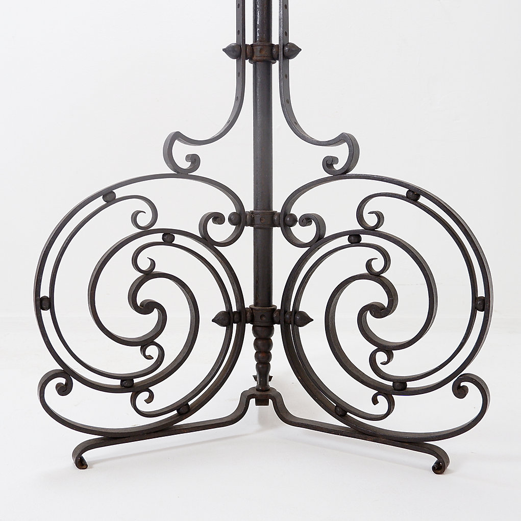 Art Nouveau Wrought iron candelabrum