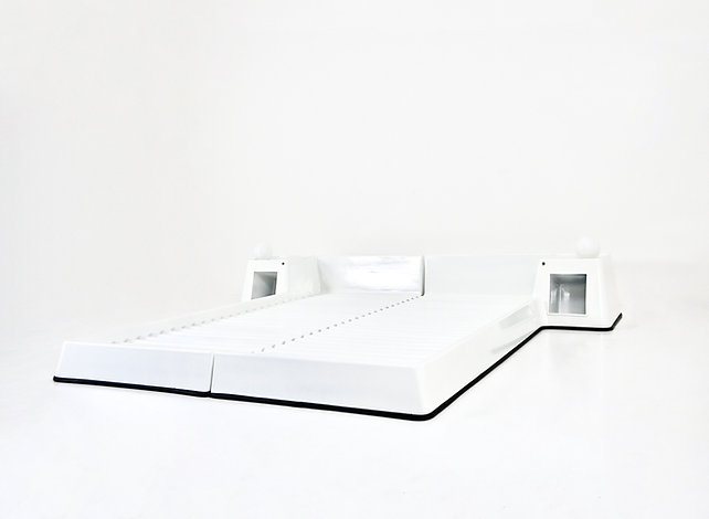 Bed by Marc Held for Prisunic, 1970's