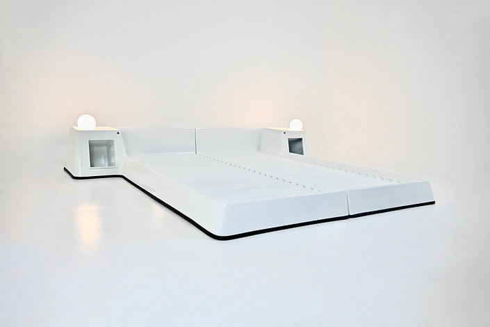 Bed by Marc Held for Prisunic, 1970's