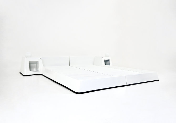 Bed by Marc Held for Prisunic, 1970's