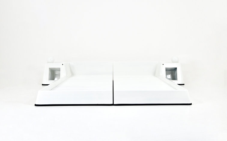 Bed by Marc Held for Prisunic, 1970's