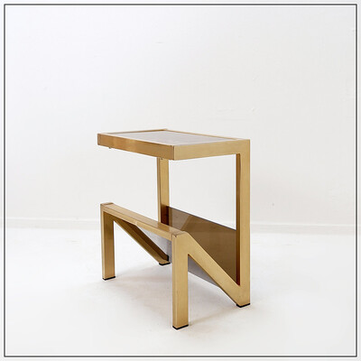 Belgo Chrom magazine rack / side table 