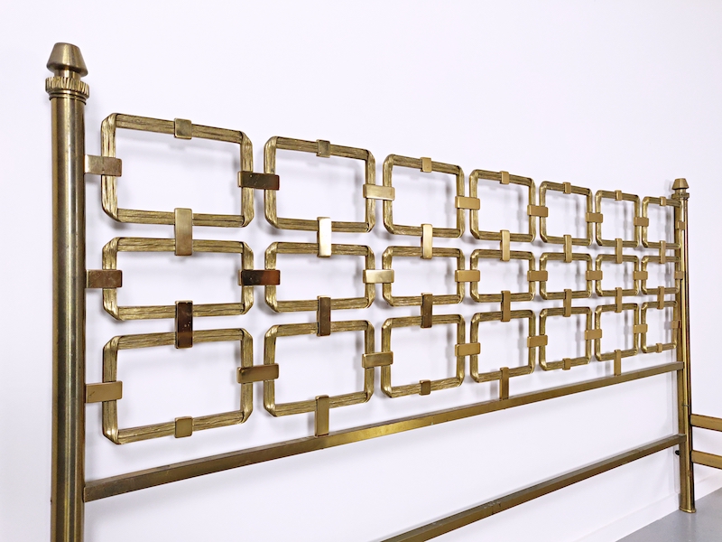 Brass Bed by Luciano Frigerio, 1970's