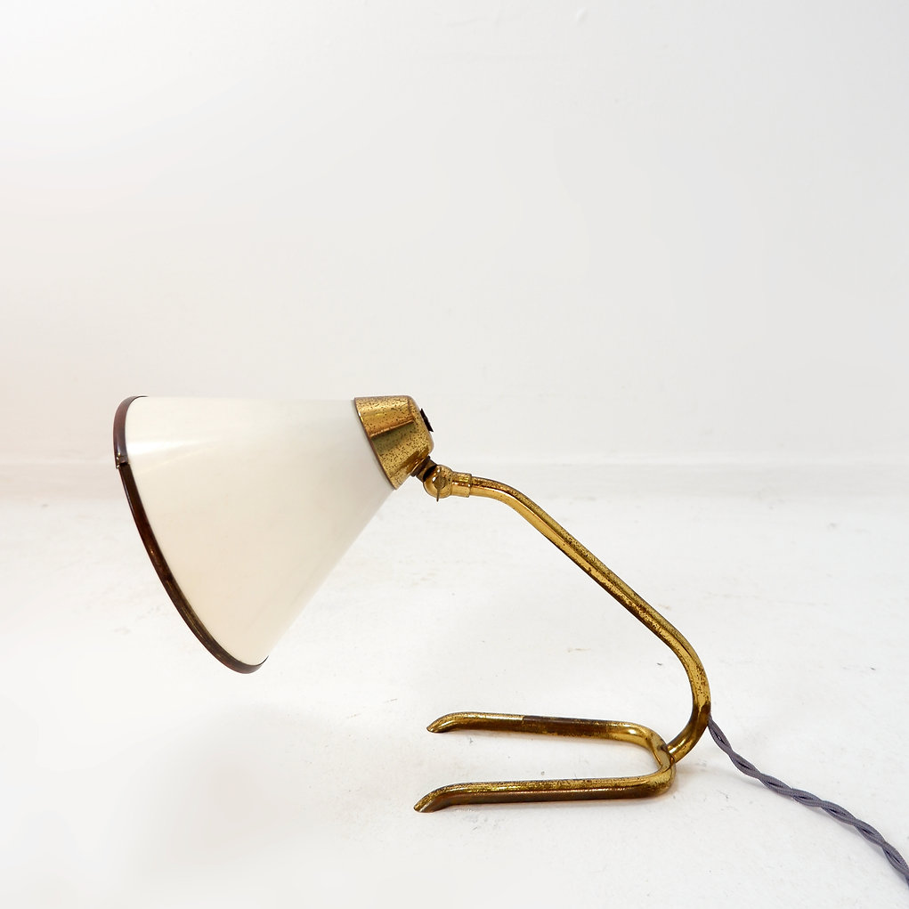 Brass desk lamp - 1950s