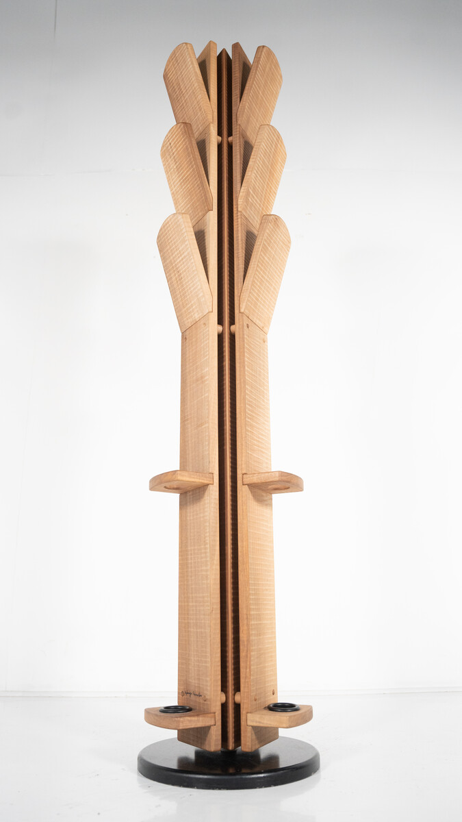 Coat Hanger By Guiseppe Rivadossi, Walnut