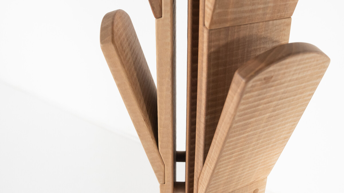 Coat Hanger By Guiseppe Rivadossi, Walnut