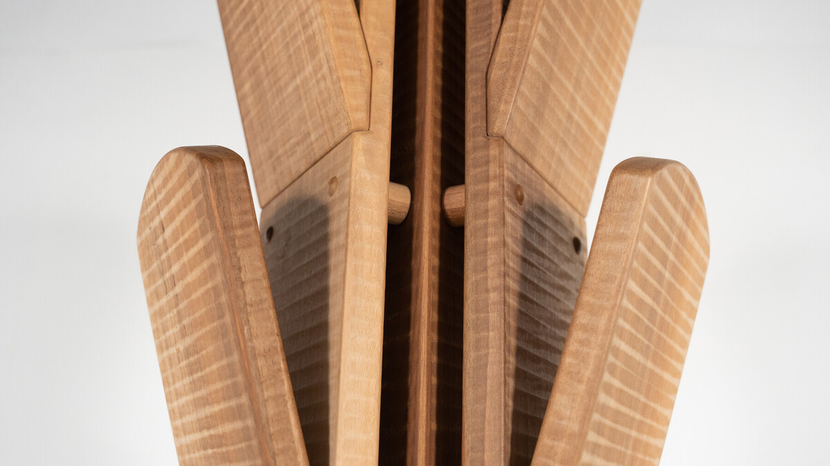 Coat Hanger By Guiseppe Rivadossi, Walnut