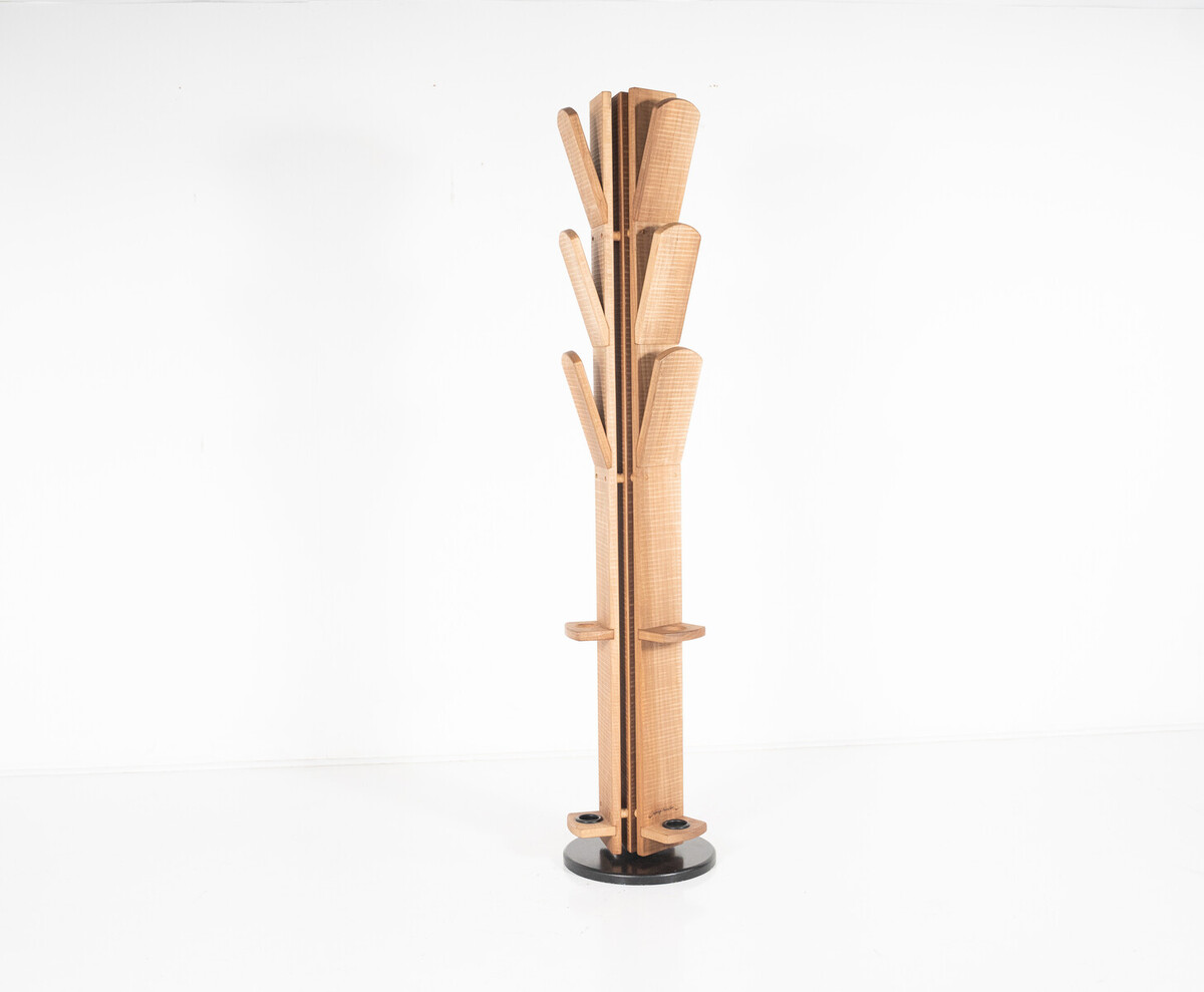 Coat Hanger By Guiseppe Rivadossi, Walnut