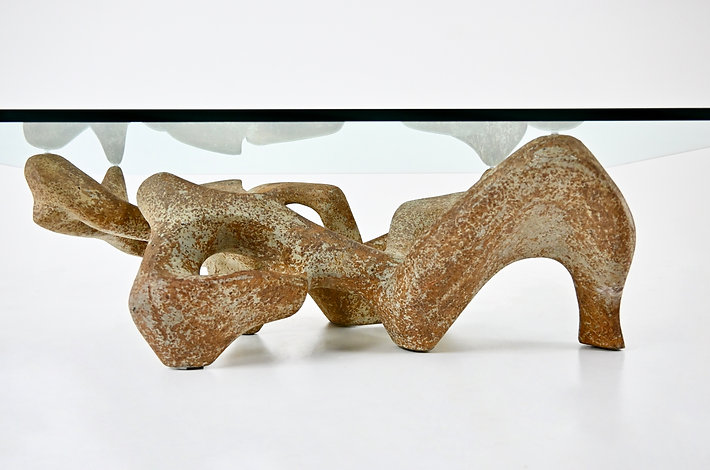 Coffee table by Claudio Trevi, 1970s