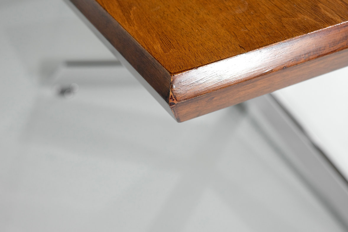 Conference Table on tripod legs, Italy 1970s.