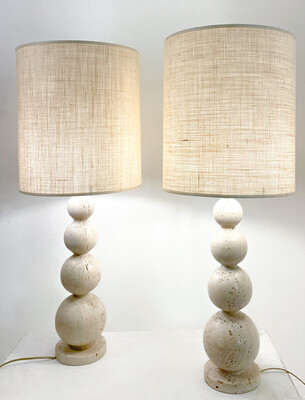 Pair of 'Fluette' Table Lamps by Giuliana Gramigna for