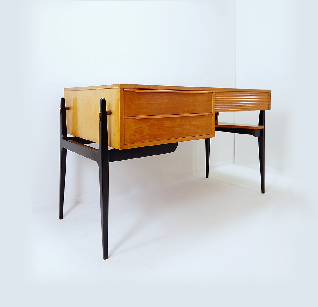 De Coene desk (in the style of Alfred Hendrickx)for Belform, Belgium, 1950's