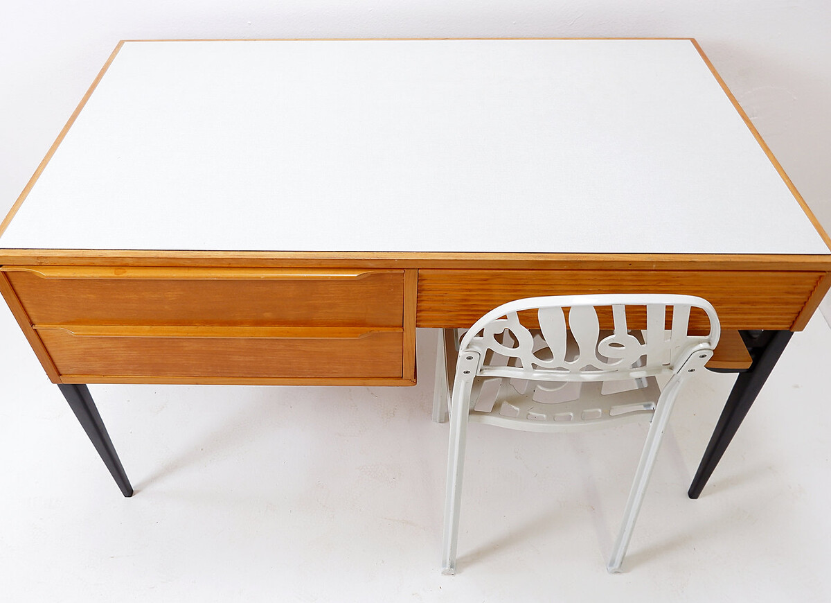 De Coene desk (in the style of Alfred Hendrickx)for Belform, Belgium, 1950's