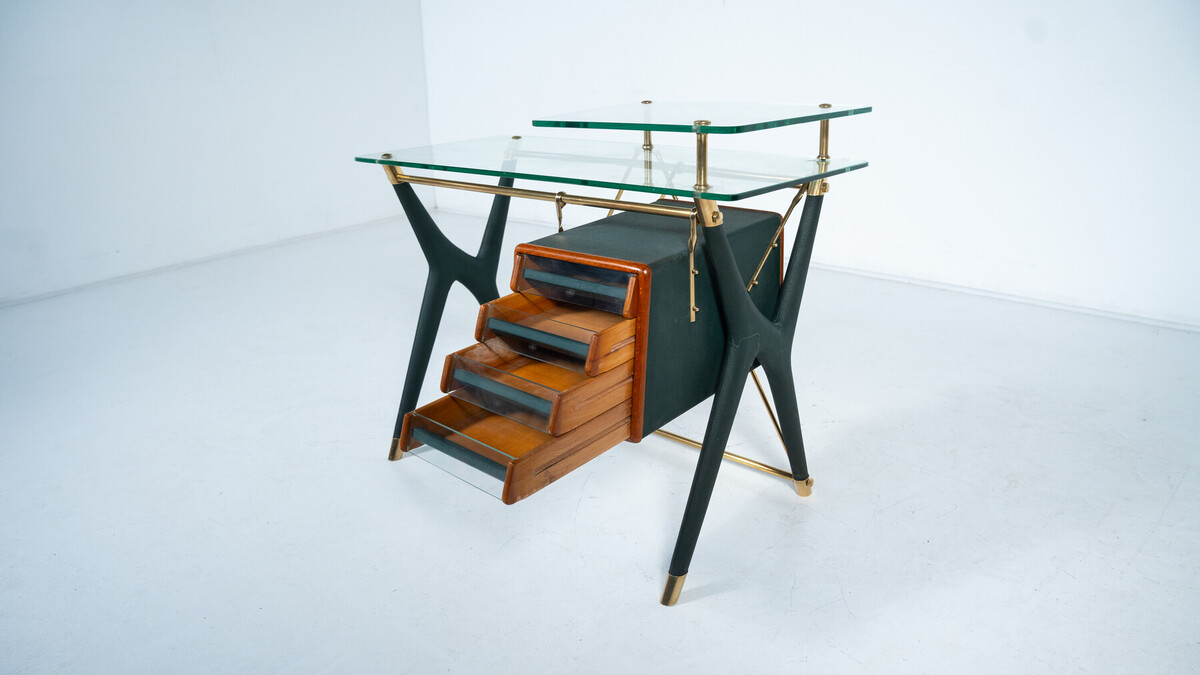 Desk By Silvio Berrone from the Bialetti building, Omegna, Italy 1955