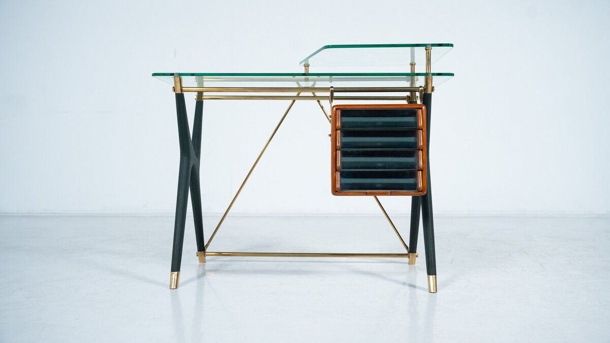 Desk By Silvio Berrone from the Bialetti building, Omegna, Italy 1955