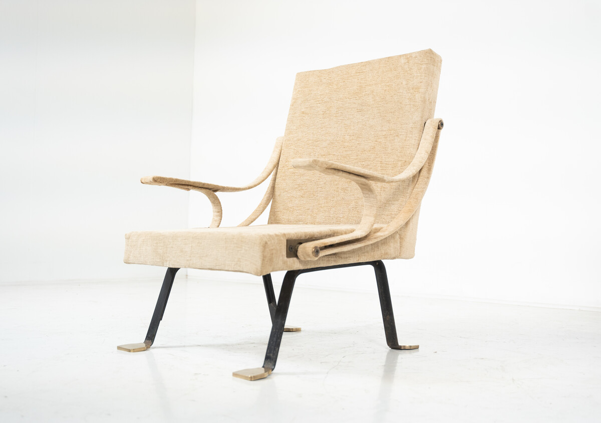 Digamma Armchair by Iganzio Gardella, 1960s - Orignal edition