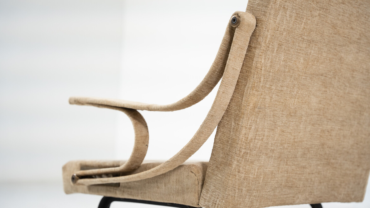 Digamma Armchair by Iganzio Gardella, 1960s - Orignal edition