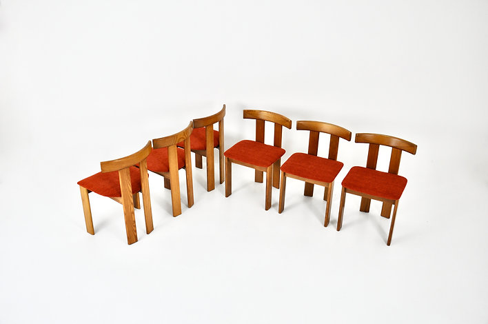 Dining Chairs by Luigi Vaghi for Former, 1960s, set of 6