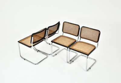 Dining Chairs Style B32 By Marcel Breuer, set of 4