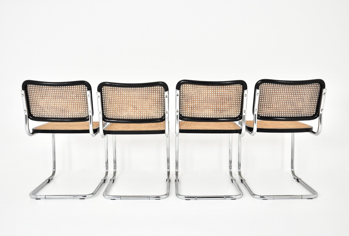 Dining Chairs Style B32 By Marcel Breuer, set of 4