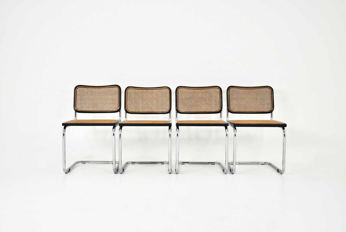 Dining Chairs Style B32 By Marcel Breuer, set of 4