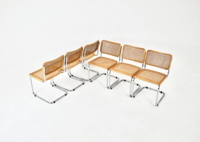 Dining Chairs Style B32 By Marcel Breuer, set of 6