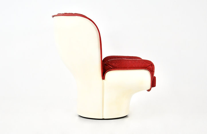 Elda Lounge Chair by Joe Colombo for Comfort Italy, 1960s