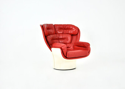 Elda Lounge Chair by Joe Colombo for Comfort Italy, 1960s