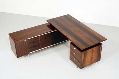 Executive Desk Series 9000 by George Nelson for Herman Miller, USA 1960s.