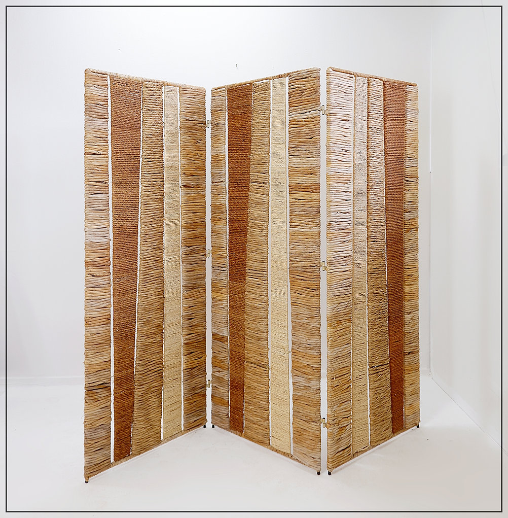 Folding Screen or Room Divider in the style of Audoux Minet