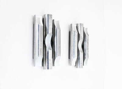 Fuga Wall Lamps by Maija Liisa Komulainen for Raak, 1970s, Set of 2