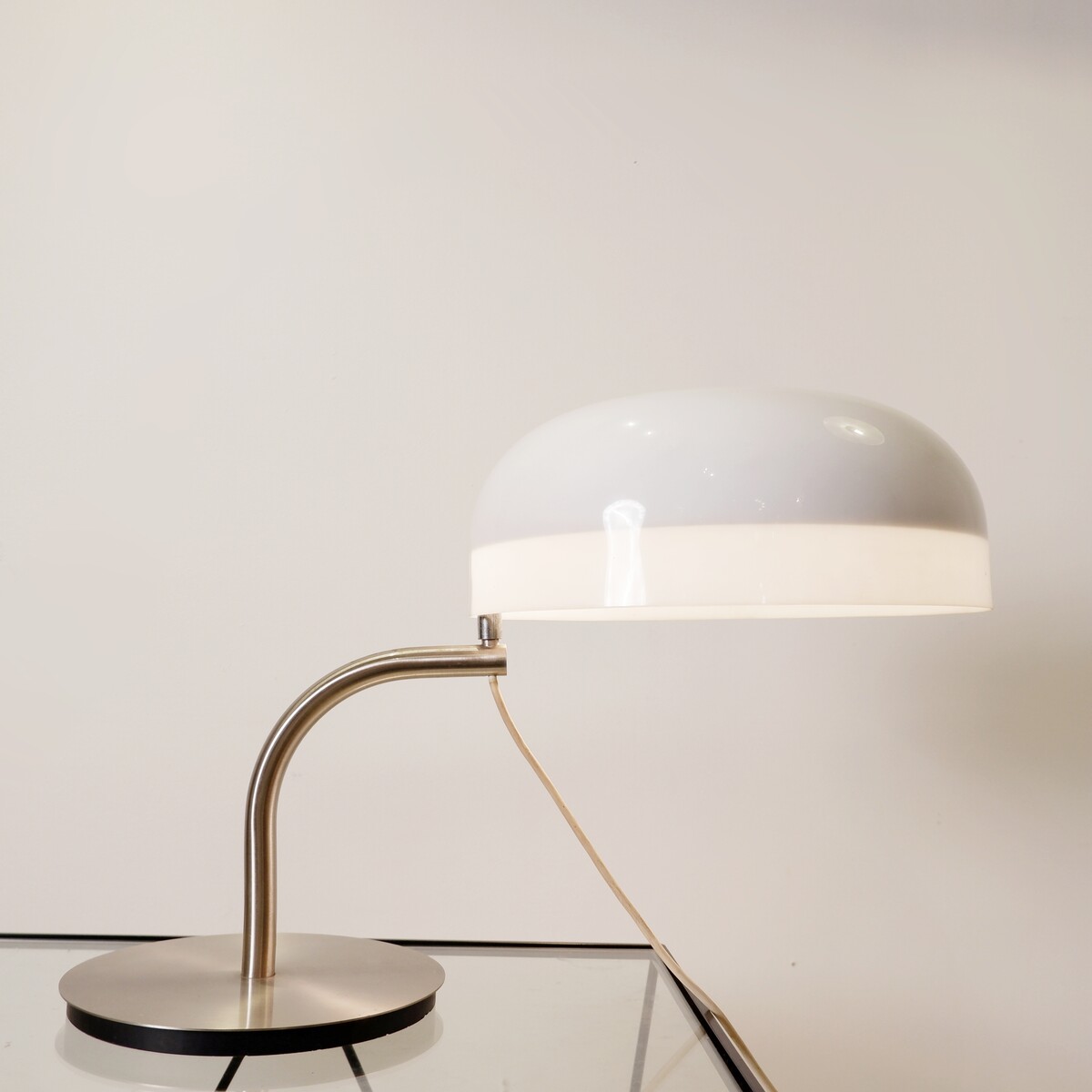 Giotto Stoppino, Italian vintage table lamp from the 1970s