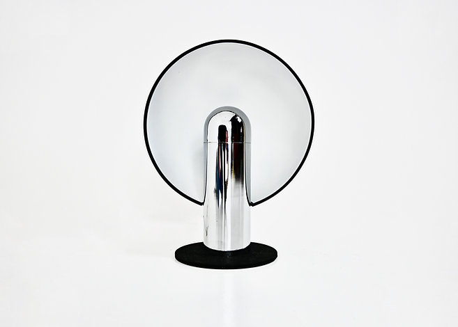 Italian chrome table lamp, 1960s