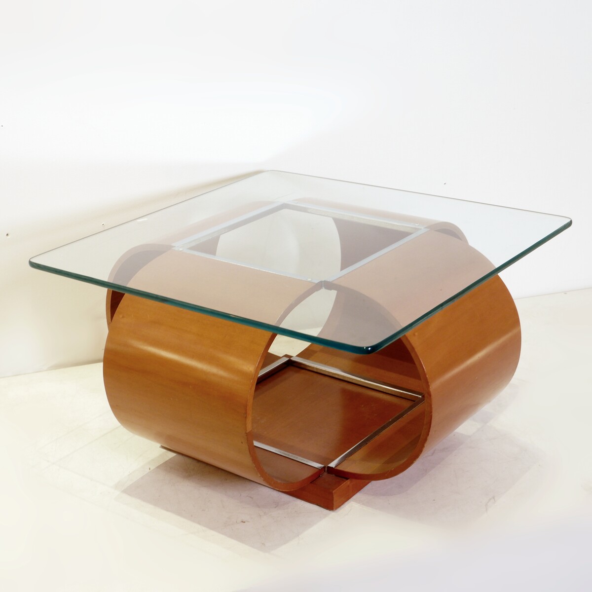 Italian square coffee table 