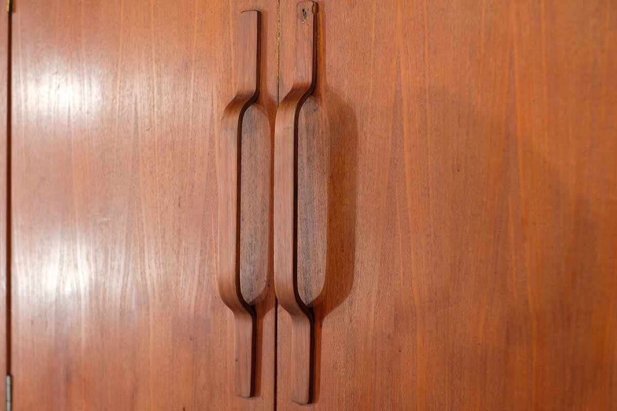 Italian Wall unit in teak - 1960s