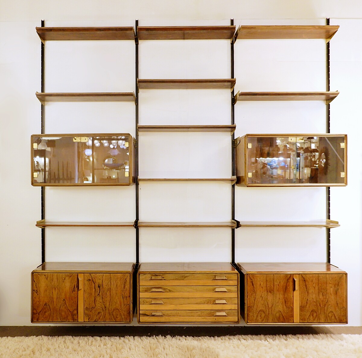 La Permanente Mobili Cantù wall unit, 1950s