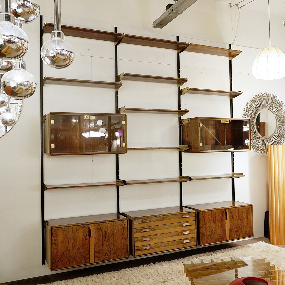 La Permanente Mobili Cantù wall unit, 1950s