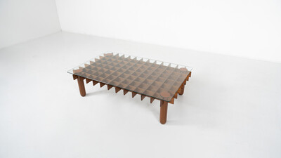 Mid-Century Coffee Table model Kyoto by Gianfranco Frattini for Knoll, Italy, 1974